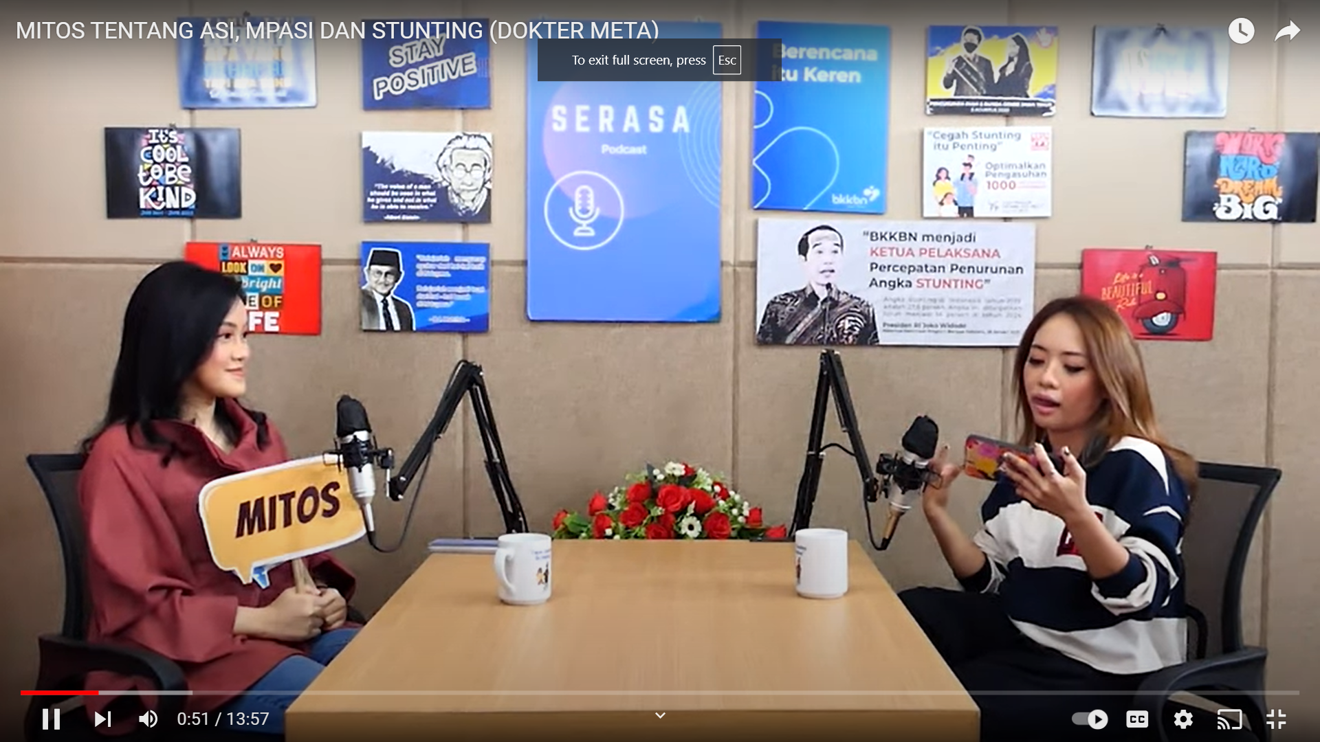 Thumbnail Video Podcast Serasa bersama dr. Meta Hanindita 